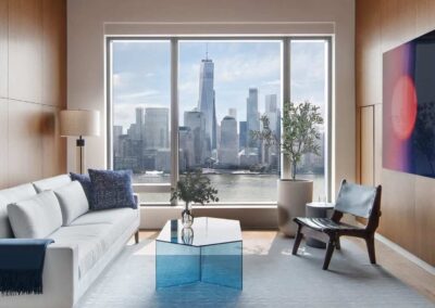 99 Hudson Jersey City Living Room